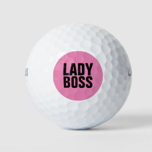 BALLES DE GOLF DE PADY BOSS PINK