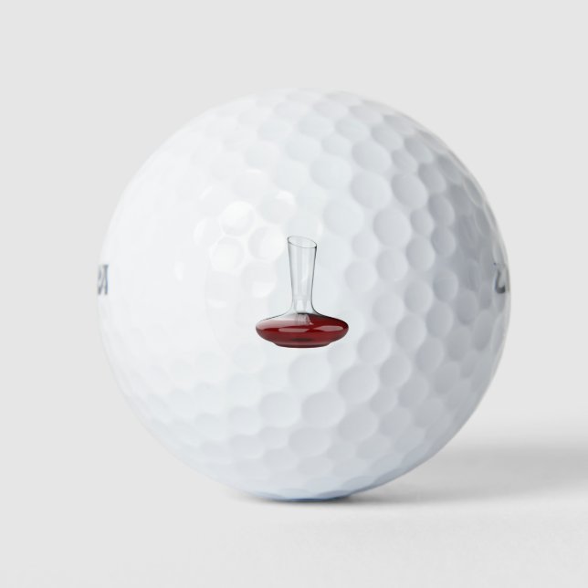 Balles De Golf Décanteur au vin rouge (Devant)