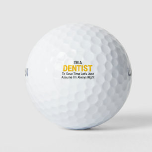 Balles De Golf Dentiste