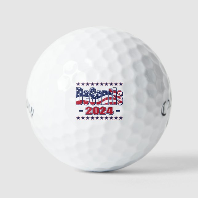 Balles De Golf DeSantis 2024 (Recto)