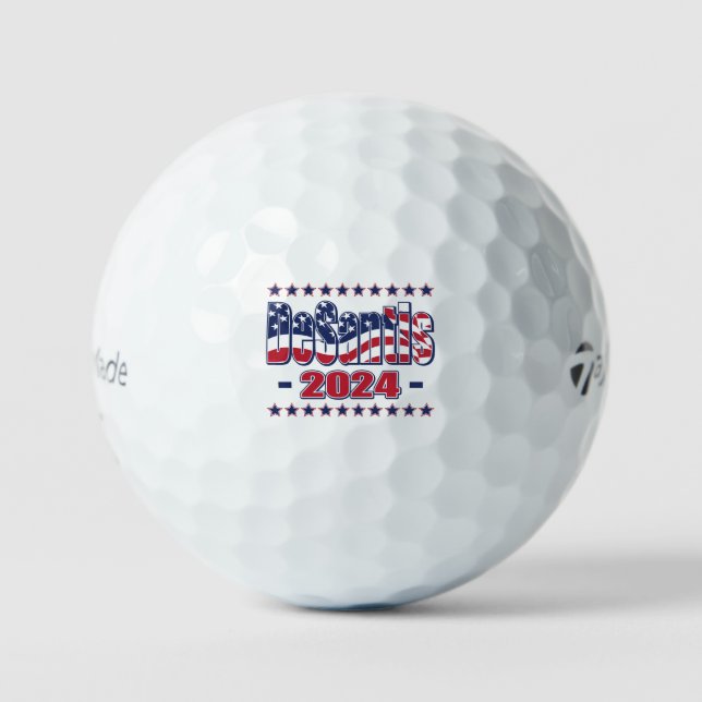 Balles De Golf DeSantis 2024 (Recto)