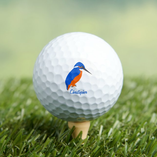 Balles De Golf Design Kingfisher (T-shirt Insitu)