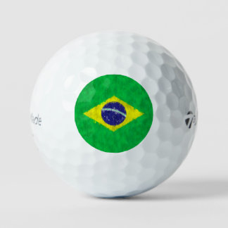Balles De Golf Dessin de peinture à l'huile du Brésil