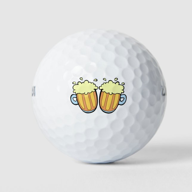 Balles De Golf Deux bières (Devant)