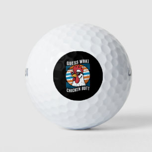 Balles De Golf Devinez Ce Beurre De Poulet Drôle Amateurs De Poul