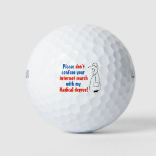 Balles De Golf Diagnostic Médicale en ligne et un médecin qualifi