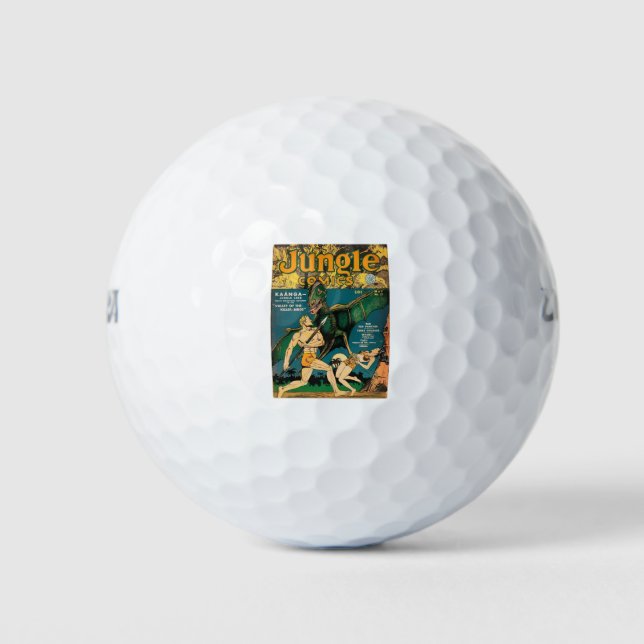 Balles De Golf Dinosaure - Eléphant monstre - Gorilles - Singe (Devant)