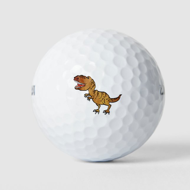 Balles De Golf Dinosaure T rex tyrannosaurus animal (Devant)