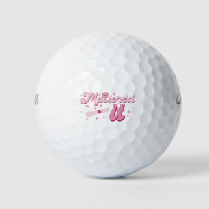 Balles De Golf Diplômé Maîtrise Diplômé de MBA Diplômé