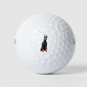 BALLES DE GOLF DOBERMAN DOG