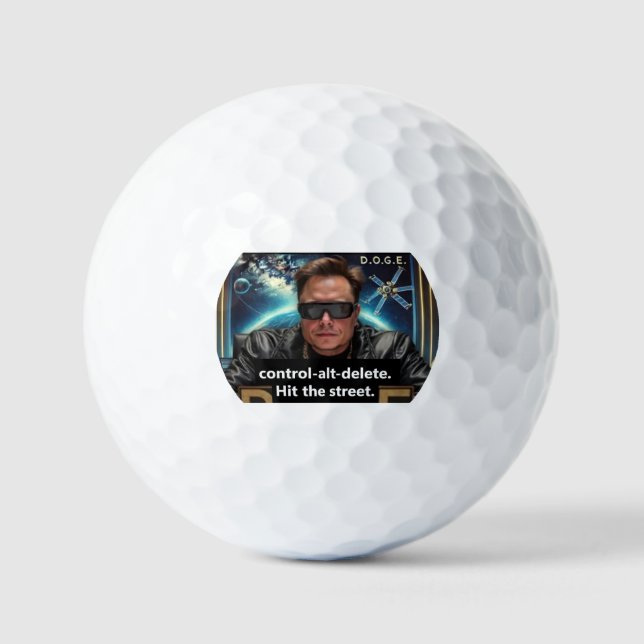 Balles De Golf DOGE golf Balls (Recto)