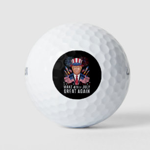 Balles De Golf Donald Trump 4 juillet sa grandeur