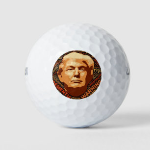 Balles De Golf Donald Trump Idiot Pas Mon Président