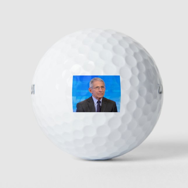 Balles De Golf Dr Fauci (Devant)