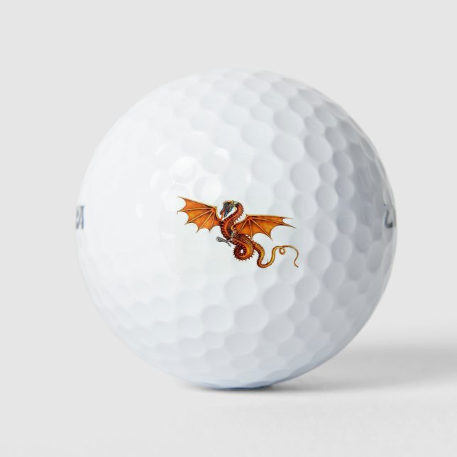 Balles De Golf Dragon Golf Balls (Devant)