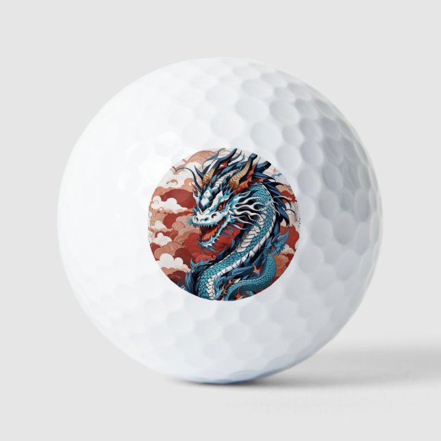 Balles De Golf Dragon Golf Balls (Recto)