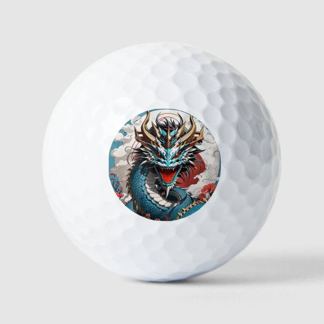 Balles De Golf Dragon Golf Balls (Recto)