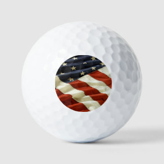 Balles De Golf Drapeau américain