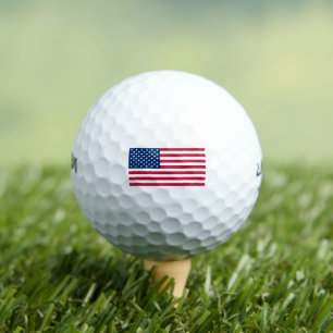 Balles De Golf Drapeau américain