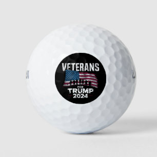 Balles De Golf Drapeau américain Dad Grandpa Veterans For Trump 2