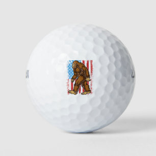 Balles De Golf Drapeau américain de Bigfoot 4 juillet