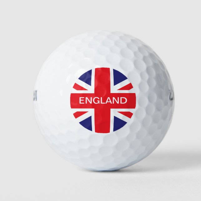 Balles De Golf Drapeau anglais Union Jack (Devant)