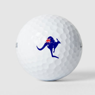 Balles De Golf Drapeau australien Kangaroo