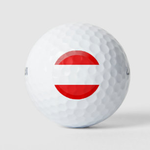 Balles De Golf Drapeau autrichien