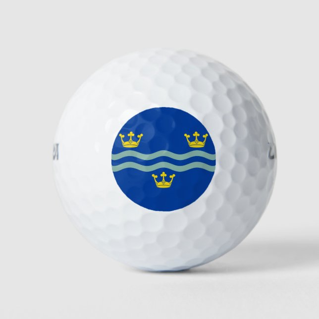 Balles De Golf Drapeau de Cambridgeshire (Devant)