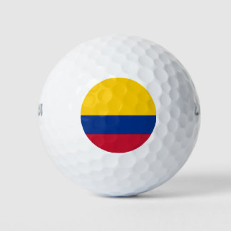 Balles De Golf Drapeau de Colombie