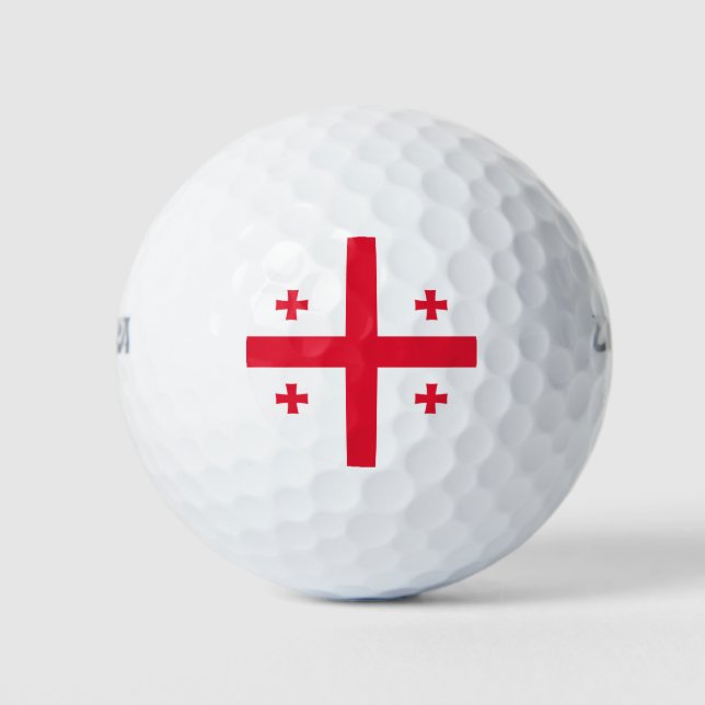 Balles De Golf Drapeau de Géorgie (Devant)
