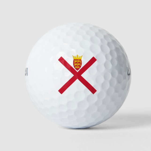 Balles De Golf Drapeau de Jersey (Devant)