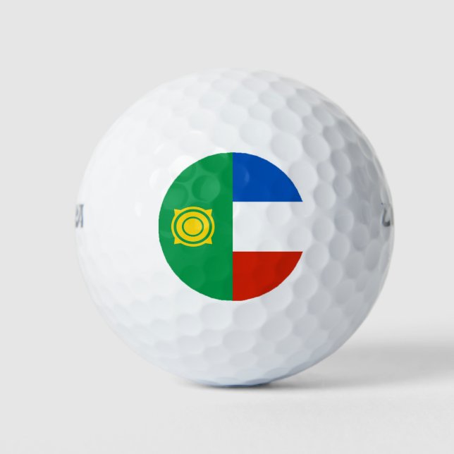 Balles De Golf Drapeau de Khakassie (Devant)