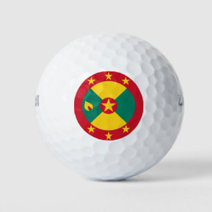 Balles De Golf Drapeau de la Grenade