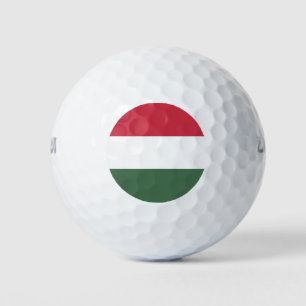 Balles De Golf drapeau de la Hongrie