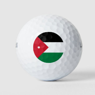 Balles De Golf Drapeau de la Jordanie