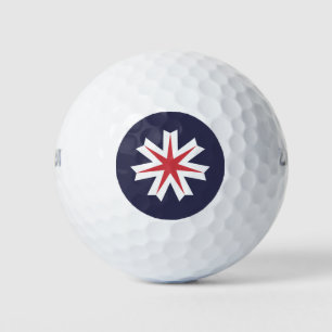 Balles De Golf Drapeau de la préfecture d'Hokkaido, Japon