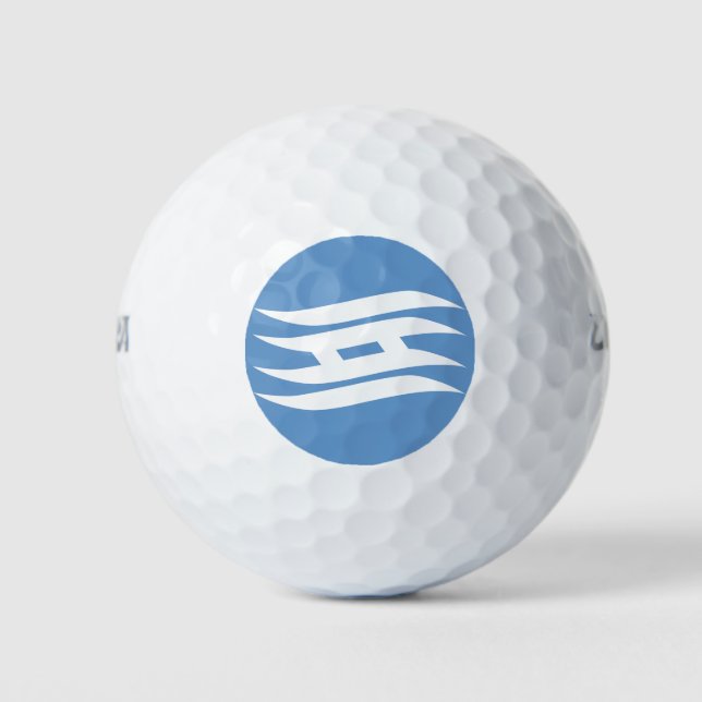Balles De Golf Drapeau de la préfecture d'Osaka, Japon (Devant)