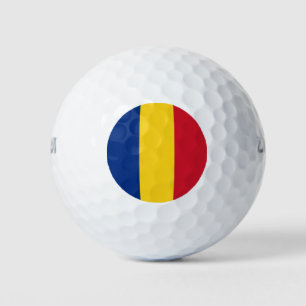 Balles De Golf Drapeau de la Roumanie
