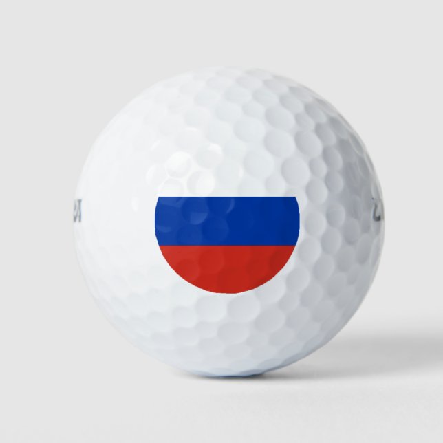 Balles De Golf Drapeau de la Russie (Devant)