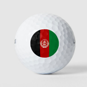 Balles De Golf Drapeau de l'Afghanistan