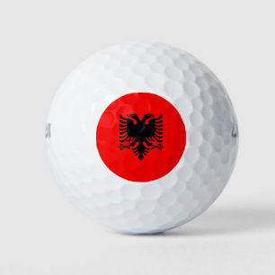 Balles De Golf Drapeau de l'Albanie
