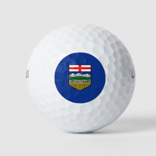 Balles De Golf Drapeau de l'Alberta