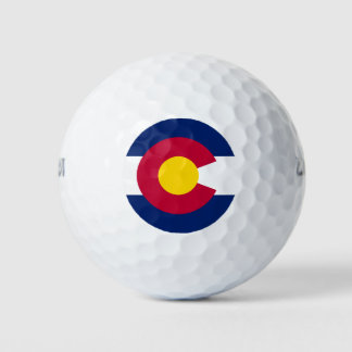Balles De Golf Drapeau de l'État du Colorado