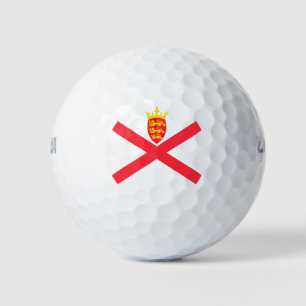 Balles De Golf Drapeau de l'île de Jersey