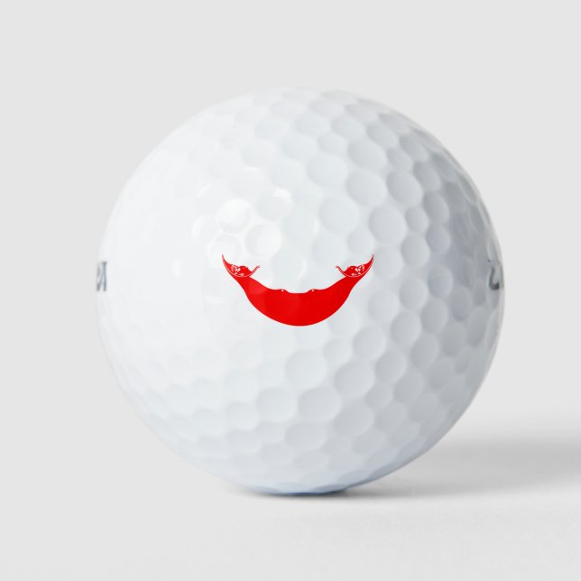 Balles De Golf Drapeau de l'île de Pâques (Devant)