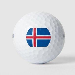 Balles De Golf Drapeau de l'Islande