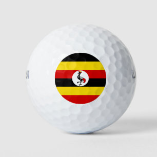 Balles De Golf Drapeau de l'Ouganda