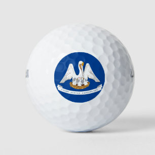 Balles De Golf Drapeau de Louisiane