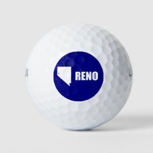 Balles De Golf Drapeau de Reno, Nevada Golf Balls